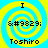 Four identical pixelated icons arranged in a , each featuring a yellow spiral on a blue background with text elements