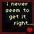 Four identical black with red borders display yellow text and heart symbols that change across frames