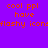 Pixelated orange text on purple-to-blue gradient background with visible animation change in lower-left corner.