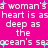 A static image with a bright pink background displays repeated text in white pixelated font, interspersed with small cyan plus signs.