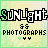identical pixelated icons featuring 'SUNlight' text with green and white lettering, '56 PHOTOGRAPHS' below it, and three small yellow dots on a light green background