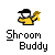 Pixel art character in yellow shirt and black cap with white face, shown in multiple poses including single figure and pairs against gray background.