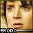 nine character portraits with the name 'FRODO' below each, showing subtle facial expression changes across frames