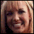 six pixelated images showing a woman's face transitioning from normal to increasingly distorted states with text overlays