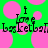 Green background with pink circles and black text reading "I love basketball" in pixelated font.