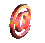 @ symbol rotates through multiple angles with visible 3D depth, displaying orange and pink gradient colors across all views.