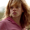 A split-screen image shows two distinct scenes: a person with long wavy brown hair in a pink hoodie and another scene with text on black and gray backgrounds.