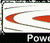 Animated icon with red and white swirling patterns on a black background, displaying partial text reading 'Powell • Skateboards' in pixelated font.