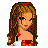 Animated contact sheet of a pixel art character with multiple frames showing different poses and text elements including "CLASS OF" and "*08*" on red backgrounds.