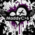 Animated icon with a black-and-white background featuring purple splatters, displaying 'Maddy C' text and a clock-like symbol above it.
