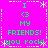 Bright pink background with green text and white decorative elements arranged in a pattern