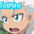 Six pixelated anime-style character portraits arranged in a , each with overlaid text labels in distinct colors