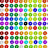 A grid of small square icons in various colors and shapes including solid squares, crosses, and rounded corners.