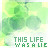 Green watercolor-style grapes with text 'THIS LIFE WAS A LIE' in green pixelated font on a light background.