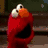 A static pixelated image of three Sesame Street characters: Elmo, Big Bird, and Ernie, arranged in a with a gray on the right