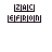 Pixelated of identical 'ZAC EFRON' text icons with changing 'MY ANTI-DRUG' color variations