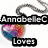 A static buddy icon with a white background featuring text and colorful graphics including a rainbow gradient, heart shape, and chain link.