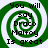 Green and white spiral background with black text reading "You will Say Draco Malfoy Is great" arranged in a circular pattern.