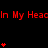 Red pixelated text repeats across a black background with red heart symbols arranged in vertical and horizontal patterns.