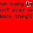 Red background with black pixelated text and a white pixelated heart symbol replacing the 'o' in 'run' on the first line.