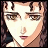 Pixelated anime-style character face with brown hair and light skin on left, next to stylized text "Anime IM" above smaller "com" on black background.