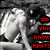 Pixelated grayscale image of a figure with white hair and dark clothing holding an object, next to red text reading "do you know him" on black background.