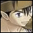 A pixelated anime-style character face on the left side of a contact sheet with "Anime IM" and "COM" text on a black background to the right.