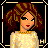A 4x4 contact sheet of pixel art frames showing a cartoon woman with brown hair and yellow dress, transitioning through facial expressions and text overlays about saying goodbye to yesterday.