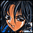 A pixelated anime-style character face with dark hair and orange skin on the left, next to stylized text reading "Anime IM" above a smaller "com" on a black background.