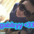 Pixelated image of a person with dark hair and light skin, wearing a dark top against a bright background, with blue-outlined purple text reading 'gabbyy <33' at the bottom.