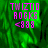 Green pixelated background with pink text "TWIZTID ROCKS <333" in three identical , one partially obscured by gray overlay