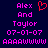 Pixelated text and a red heart symbol on a dark blue background, with identical left and right sections.