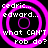 Four identical circular icons with pink concentric rings and white text on black background, each displaying "cedric... edward... what CAN'T rob do?".