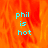 A static image with orange flame-like background and cyan text reading 'phil is hot' in three lines.