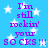 Blue background with white stars and purple text reading "I'm still rockin' your SOCKS!!!" repeated twice.