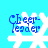 Four identical pixelated icons display "Cheer-leader" text over a white snowflake on a cyan background, each with distinct snowflake shapes.