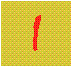 Five pixelated icons display variations of stylized 'I' shapes on colored backgrounds with patterned textures.