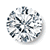 Pixelated circular icon with a white center and radiating dark blue and gray segments forming a symmetrical pattern.