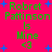 Green text reads "Robret Pattinson Is Mine <3" on a bright pink background with scattered blue plus signs, repeated in two identical
