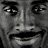 A 48x48 pixel animated contact sheet showing three sampled frames of a basketball player's facial expressions in grayscale and color, with visible dithering and low-resolution rendering artifacts.