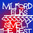 A blue and red pixelated image with white text reading "MLFORD EKS" at the top, "SIMPLY" in the middle, and "THE REST" at the bottom.