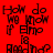 Four display the text 'How do we know if Emo is Real?' in pixelated black font on red, pink, white, and light pink backgrounds