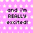 Pixelated text repeats across a pink star-patterned background with one gray rectangle visible.