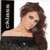 four pixelated images showing a woman with long brown hair in various poses and outfits, including a black off-shoulder top and a red strap top, with text reading 'duce maria roberta' on the right