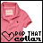Four pixelated polo shirt images arranged in a , each with 'POP THAT COLLAR' text and heart symbol below