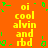 A static pixel art image with orange background, yellow text, and green decorative elements arranged in a pattern