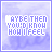 Static image of text 'MAYBE THEN YOU'D KNOW HOW I FEEL' in pixelated white font on a light purple watercolor background with subtle darker purple cloud-like patterns.