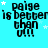 identical pixelated text phrases on a cyan background with scattered white stars