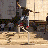 Animated sequence showing a skateboarder performing tricks on a ramp with dynamic motion blur effects.