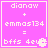 Four identical pink square display pixelated text equations with a small white flower icon on the right side of each 's result line